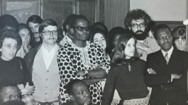 Students of IUED at its ten-year anniversary in 1972, IUED 651/3. 